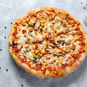พิซซ่าซุปเปอร์สุพรีม (Super Supreme Pizza) - เครื่องแน่น ชีสเยิ้ม